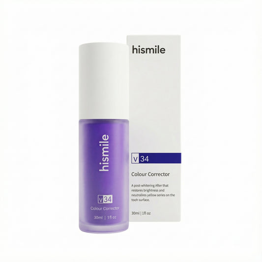 Branqueamento dentário roxo V34 