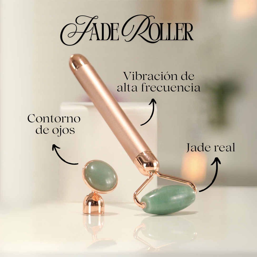 Vibrating Jade Facial Roller