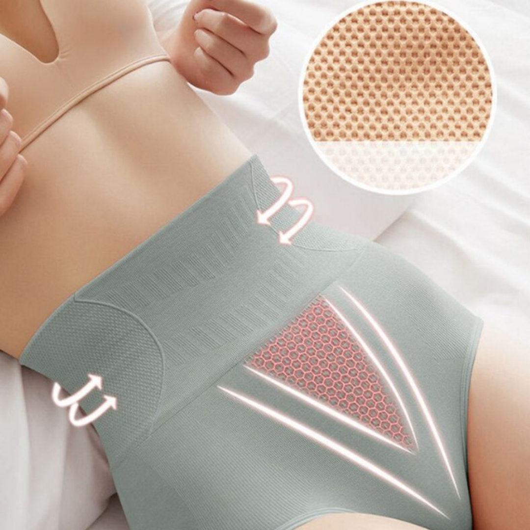 CurveLift™ - Calcinha alta modeladora (Pack de 3)