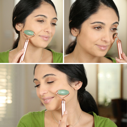 Vibrating Jade Facial Roller