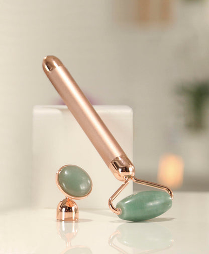 Vibrating Jade Facial Roller